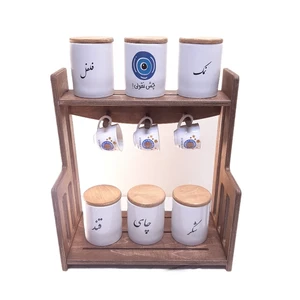 ست جا ادویه 10 پارچه کد gpch1008