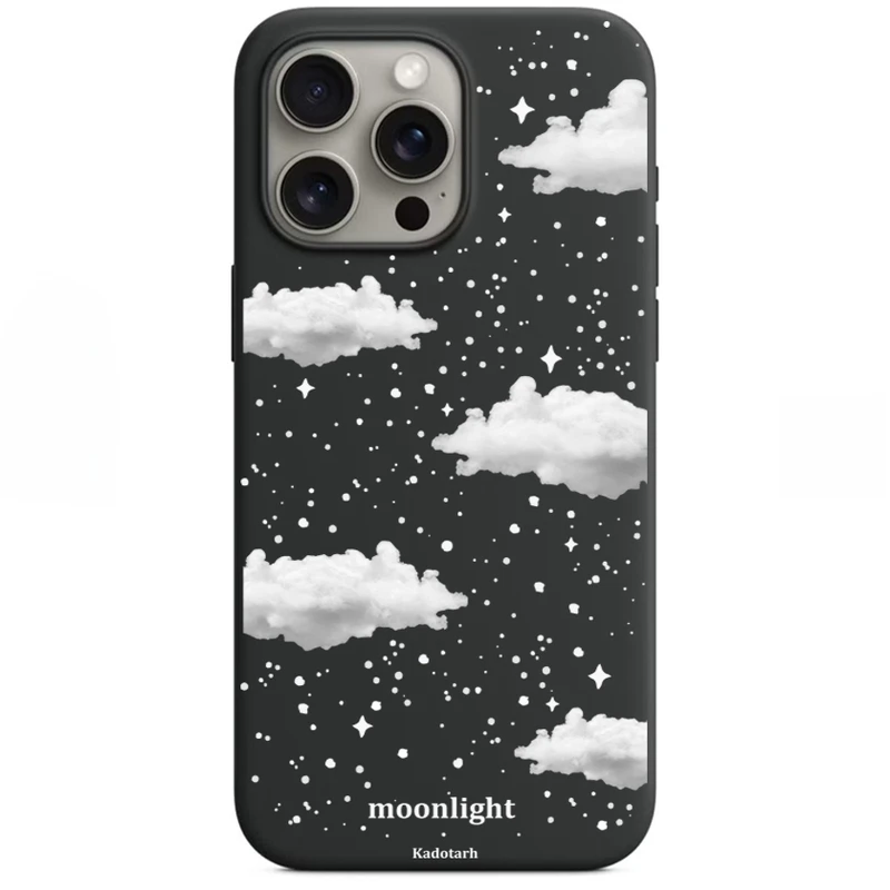 کاور طرح Gilitari Cloud  مناسب برای گوشی موبایل اپل iPhone 15 Pro Max 