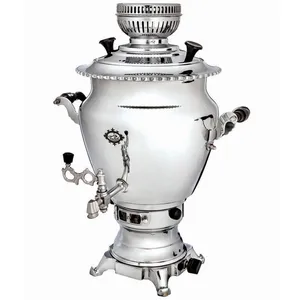 Alinassab Ganjineh Simin Gaslight Samovar 6 Liter