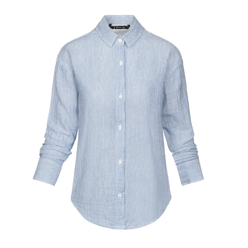 شومیز آستین بلند یقه برگردان زنانه مدل SB-SS-3001491