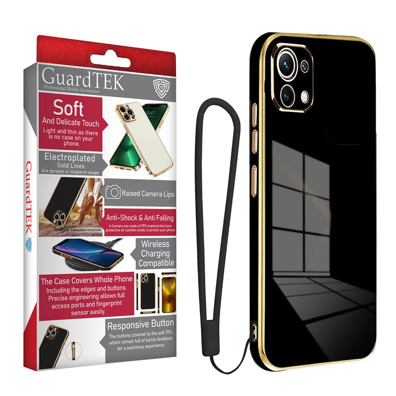 کاور گاردتک اساک مدل Myca2 Strap مناسب برای گوشی موبایل شیائومی Mi 11 Lite 4G / Mi 11 Lite 5G / 11 Lite 5G NE به همراه بند