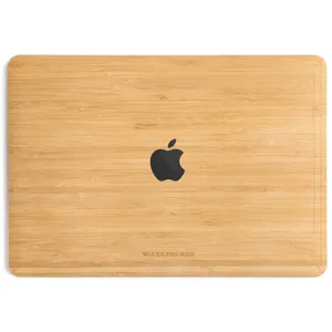 کاور چوبی وودسسوریز مدل Apple Logo مناسب برای مک بوک پرو تاچ بار 15 اینچی 2016، 2017، 2018