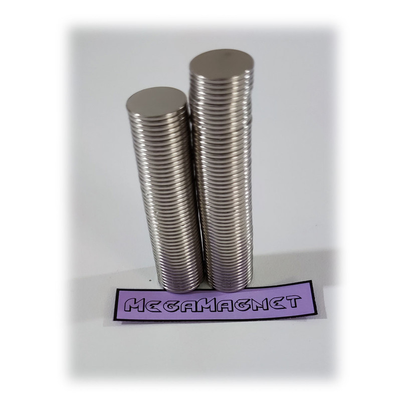 آهن ربا مدل نئودیمیوم دیسک کد MC12X1 بسته 10 عددی