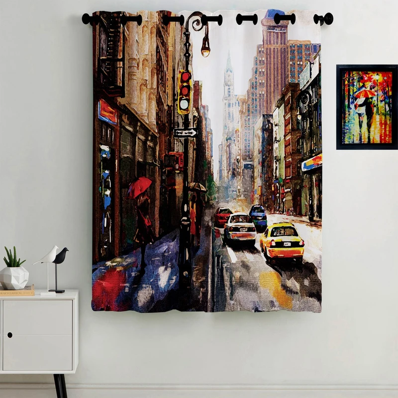 پرده رنس مدل C2-50122 ارتفاع 190 سانتی متر