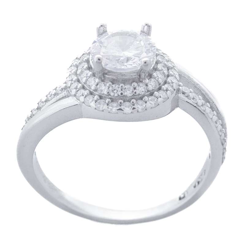 انگشتر نقره زنانه مدل AVN-31 انگشتر نقره زنانه مدل AVN-31