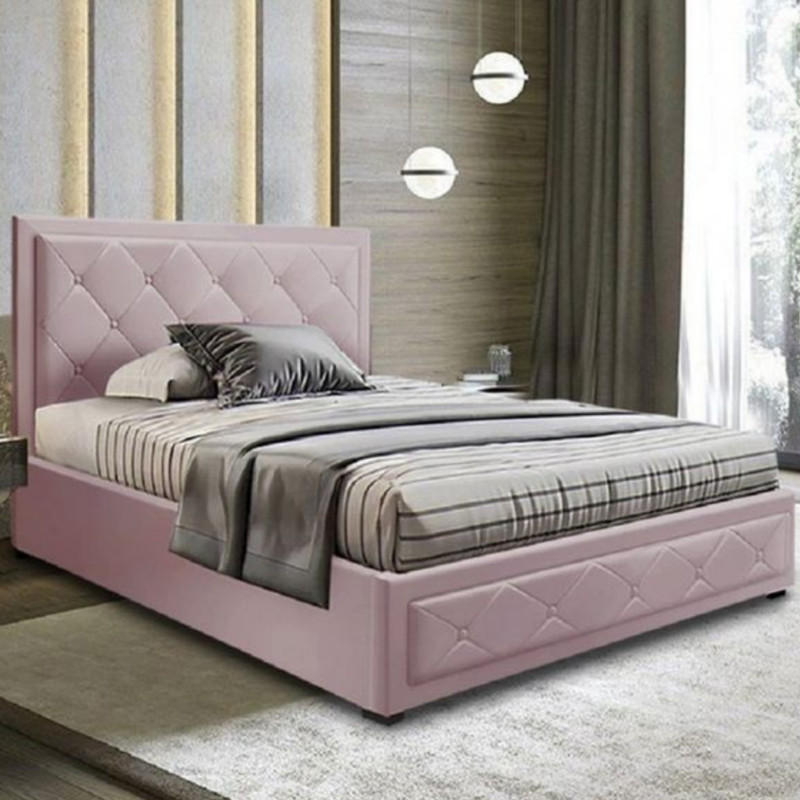 تخت خواب دونفره مدل روبیتا سایز 120×200 سانتی متر تخت خواب دونفره مدل روبیتا سایز 120×200 سانتی متر