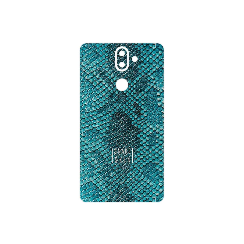 برچسب پوششی ماهوت مدل Blue Snake Skin مناسب برای گوشی موبایل نوکیا 8 Sirocco
