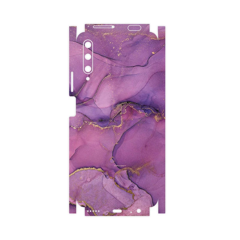 برچسب پوششی ماهوت مدل Purple Marble-FullSkin مناسب برای گوشی موبایل هوآوی Y9S