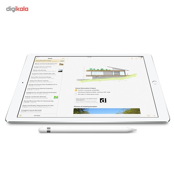 تبلت اپل مدل iPad Pro 12.9 inch 4G به همراه قلم و کیبورد ظرفیت 128 گیگابایت