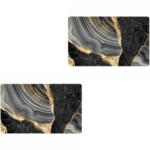 پادری مدل سنگ رویه مخمل طرح ترک کد D.258 مجموعه دو عددی