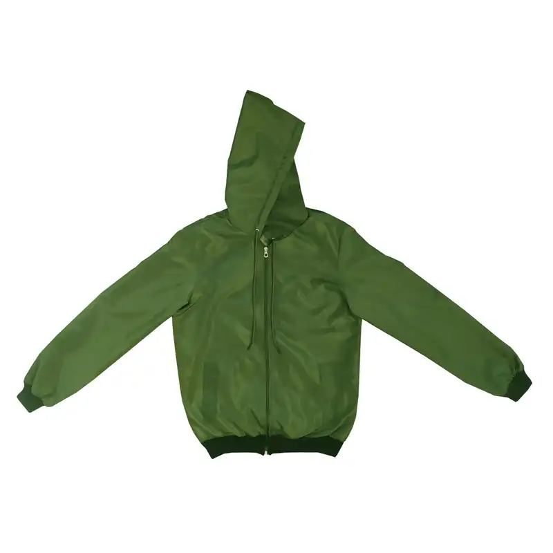 کاپشن بهاره زنانه مدل خلبانی رنگ سبز