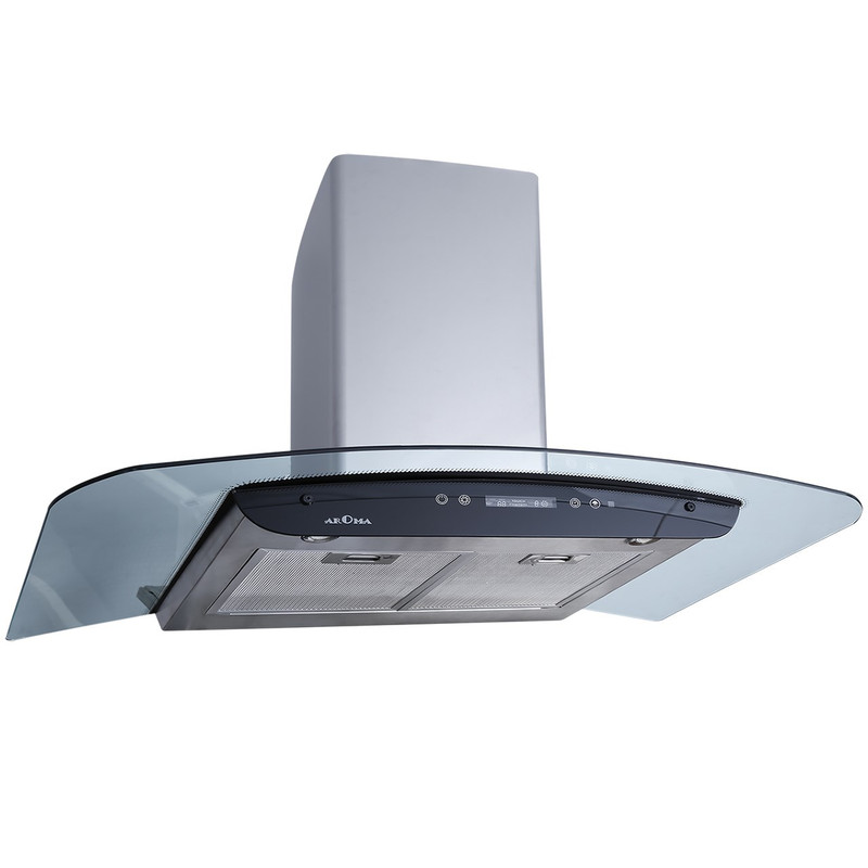 هود شومینه ای آروما مدل D1016 سایز 90