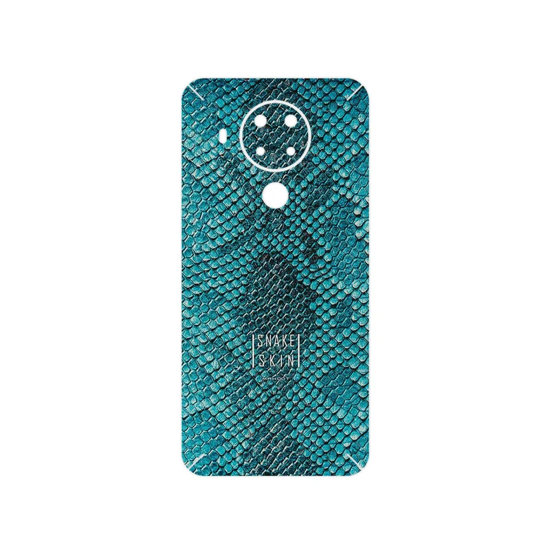 برچسب پوششی ماهوت مدل Blue Snake Skin مناسب برای گوشی موبایل نوکیا 5.4