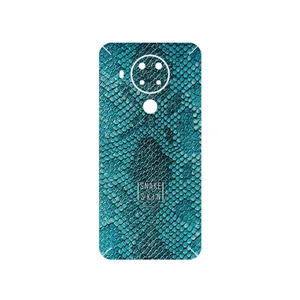 MAHOOT Blue Snake Skin Cover Sticker for Nokia 5.4