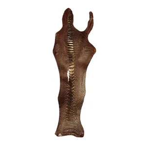 چرم طبیعی مدل ساق شتر مرغ کد OL056