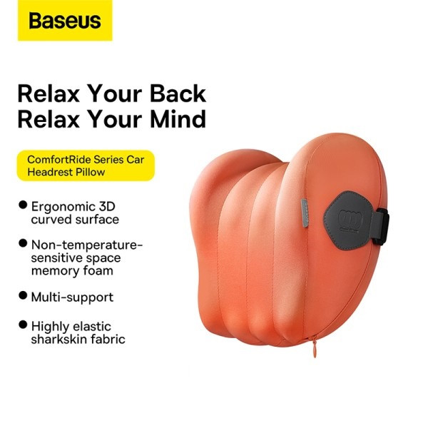 پشت گردنی صندلی خودرو باسئوس مدل  Headrest Pillow