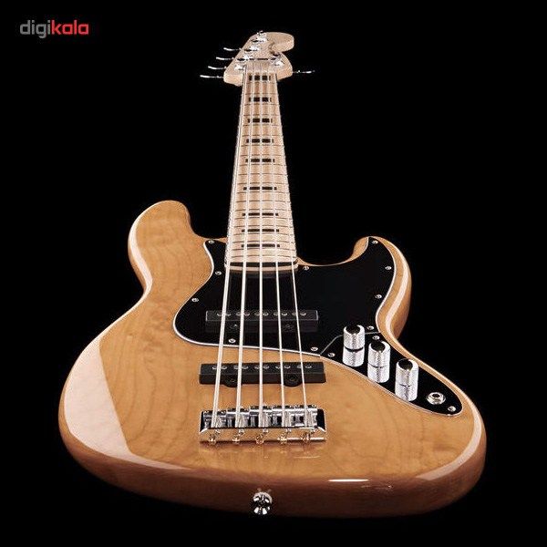گیتار باس فندر مدل Squier Vintage Modified Jazz Bass V Natural