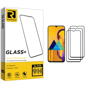 Randika GLD Screen Protector For Samsung Galaxy M30s Pack Of 3