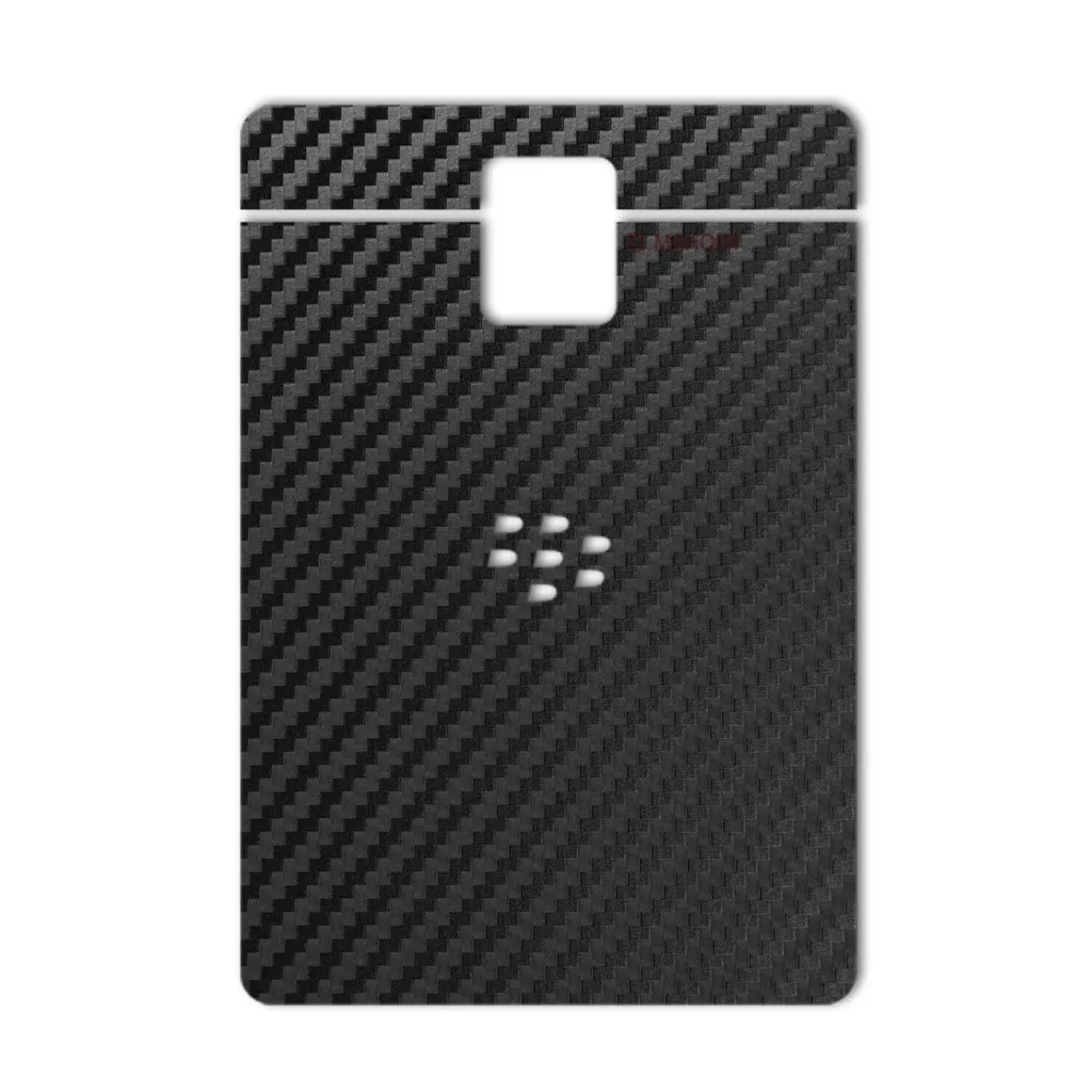 برچسب پوششی ماهوت مدل Carbon-fiber Texture مناسب برای گوشی BlackBerry Passport