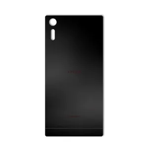 MAHOOT Black-color-shades Special Texture Cover Sticker for Sony Xperia XZ