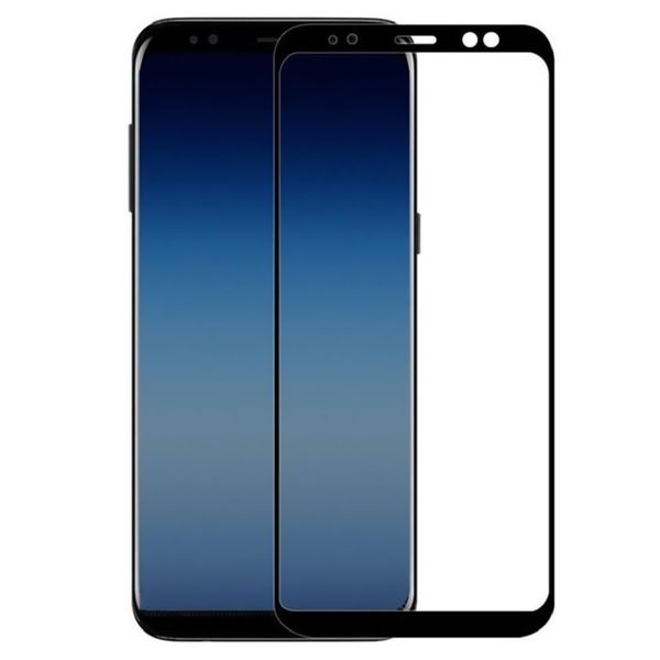 محافظ صفحه نمایش تمپرد مدل Full Cover مناسب برای گوشی موبایل سامسونگ Galaxy A8 2018 محافظ صفحه نمایش تمپرد مدل Full Cover مناسب برای گوشی موبایل سامسونگ Galaxy A8 2018