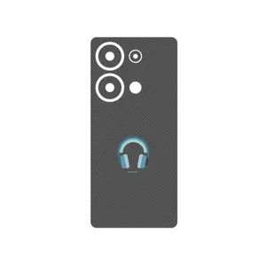 MAHOOT Minimal Headphone Icon Cover Sticker for Xiaomi Poco M6 Pro 4G