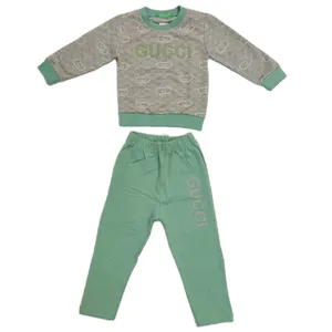 ست سویشرت و شلوار دخترانه مدل Gol 3540