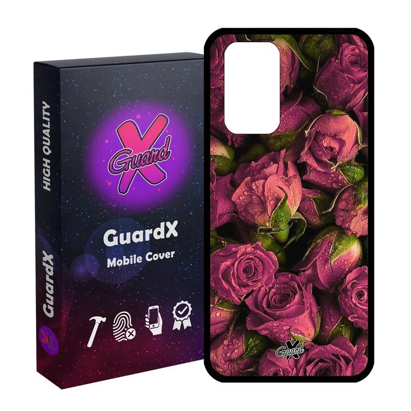 کاور گارد ایکس طرح Flower مدل Glass10006 مناسب برای گوشی موبایل شیائومی Redmi Note 10 Pro / Note 10 Pro Max
