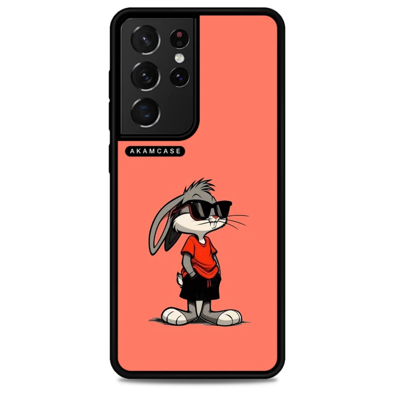 کاور آکام مدل AMC-WSGS21U-BUNNY-2 مناسب برای گوشی موبایل سامسونگ Galaxy S21 Ultra