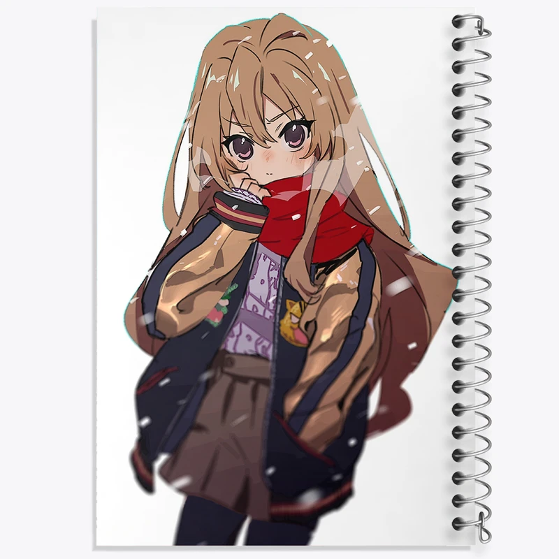 دفتر مشق 100 برگ خندالو طرح تایگا تورادورا کد 32475