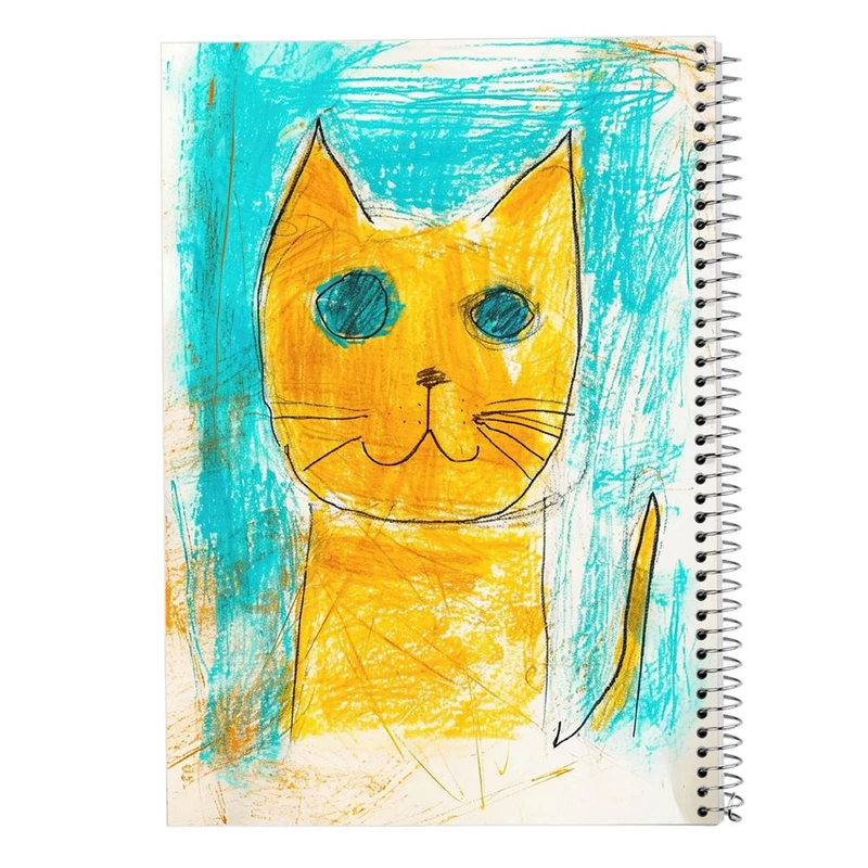 دفتر شطرنجی 50 برگ مدوپد طرح موجودات فانتزی کد DF17212