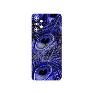 MAHOOT Purple Feather Cover Sticker for Samsung Galaxy A32