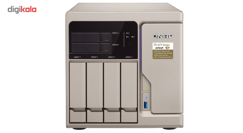 ذخیره ساز تحت شبکه کیونپ مدل TS-677-1600-8G