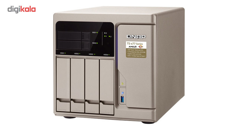 ذخیره ساز تحت شبکه کیونپ مدل TS-677-1600-8G