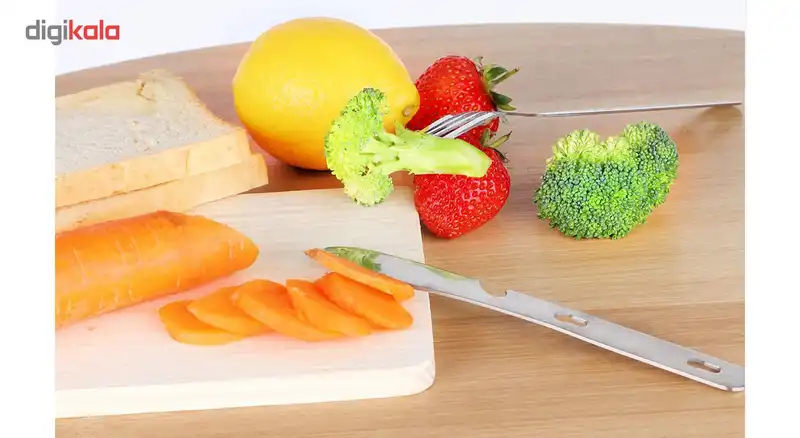 مجموعه قاشق و چنگال کینگ کمپ مدل KA3636