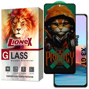 Lionex CATPRVL Privacy Screen Protector Suitable For Xiaomi Poco X3 GT