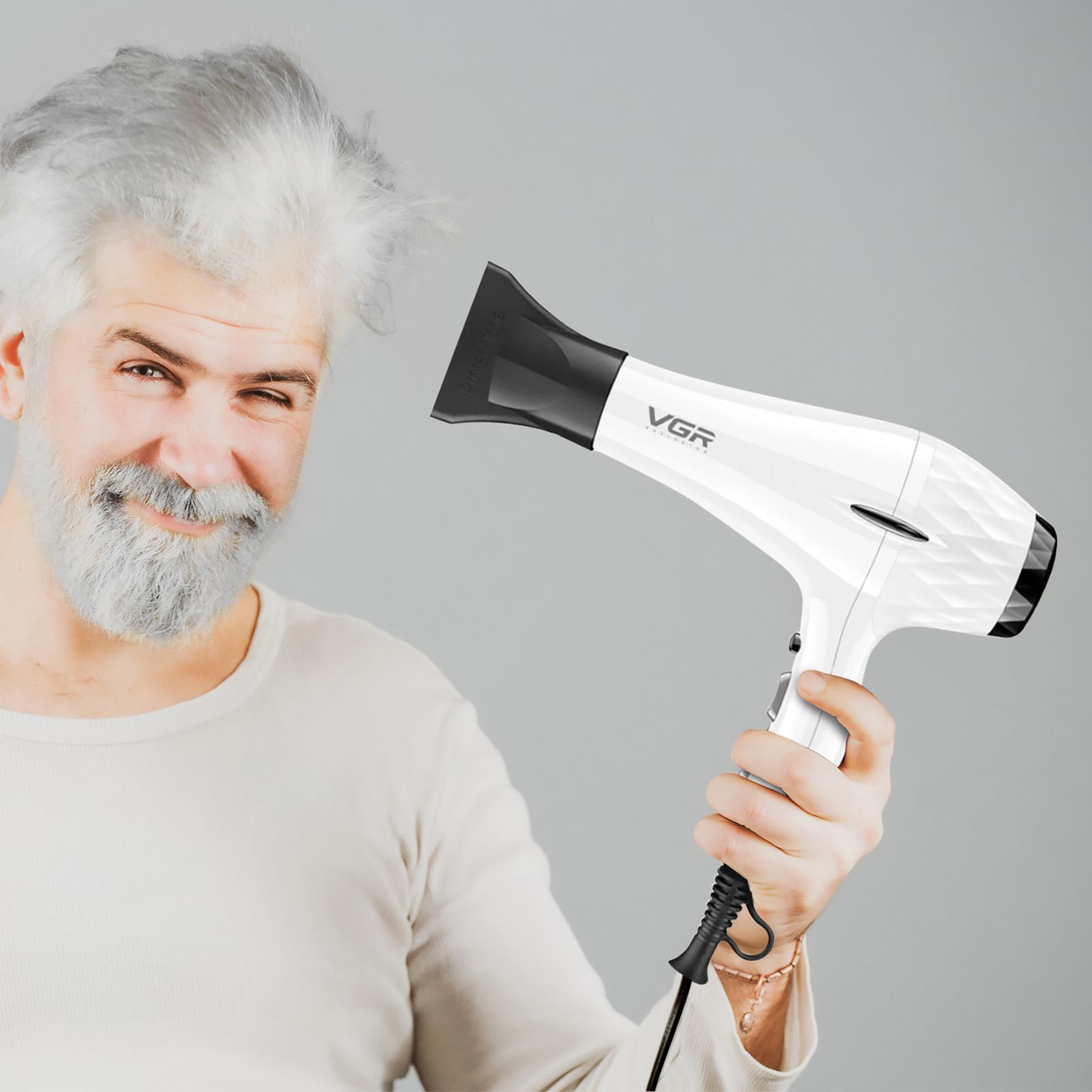 سشوار حرفه ای وی جی ار مدل V-413 -  - 2