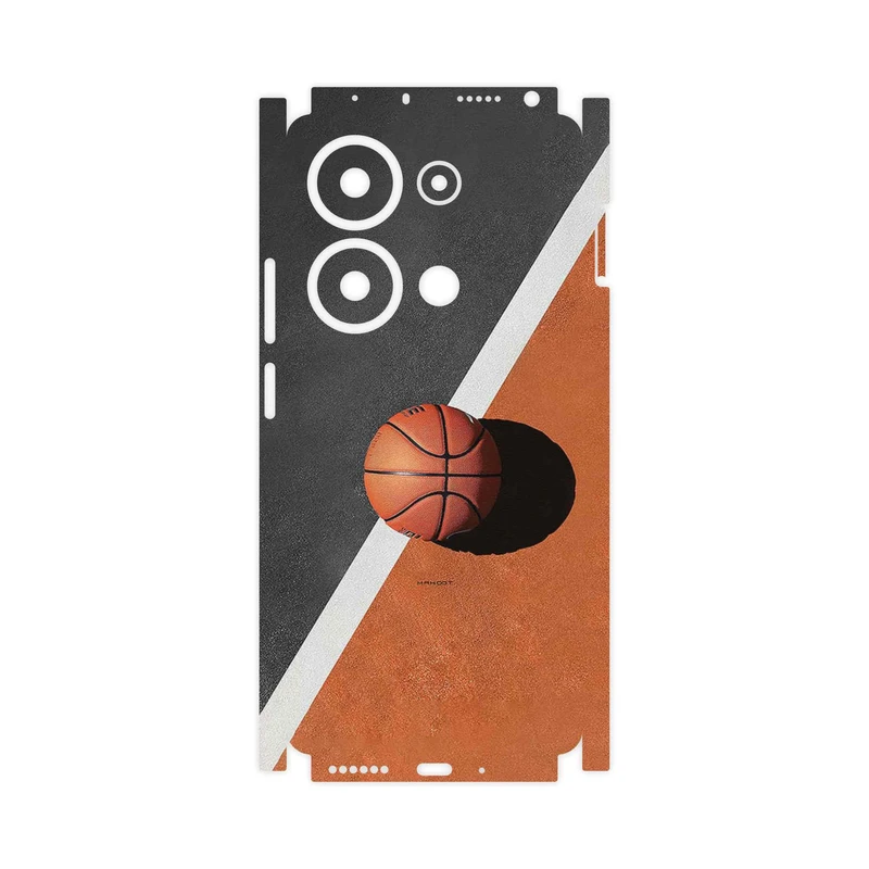 برچسب پوششی ماهوت مدل Basketball-FullSkin مناسب برای گوشی موبایل شیائومی Redmi Note 13 Pro 4G