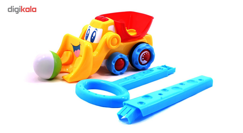 واکر هپی کیدمدل Push Along Bulldozer 4284