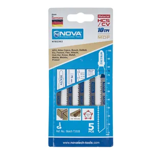 Nova NTB 2362 Jigsaw Blade Pack Of 5