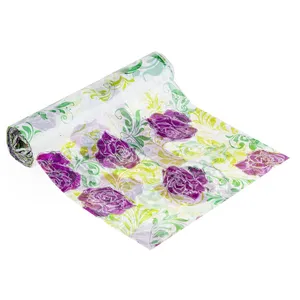 Penguin Rose Tablecloth Plastic Roll Of 50m