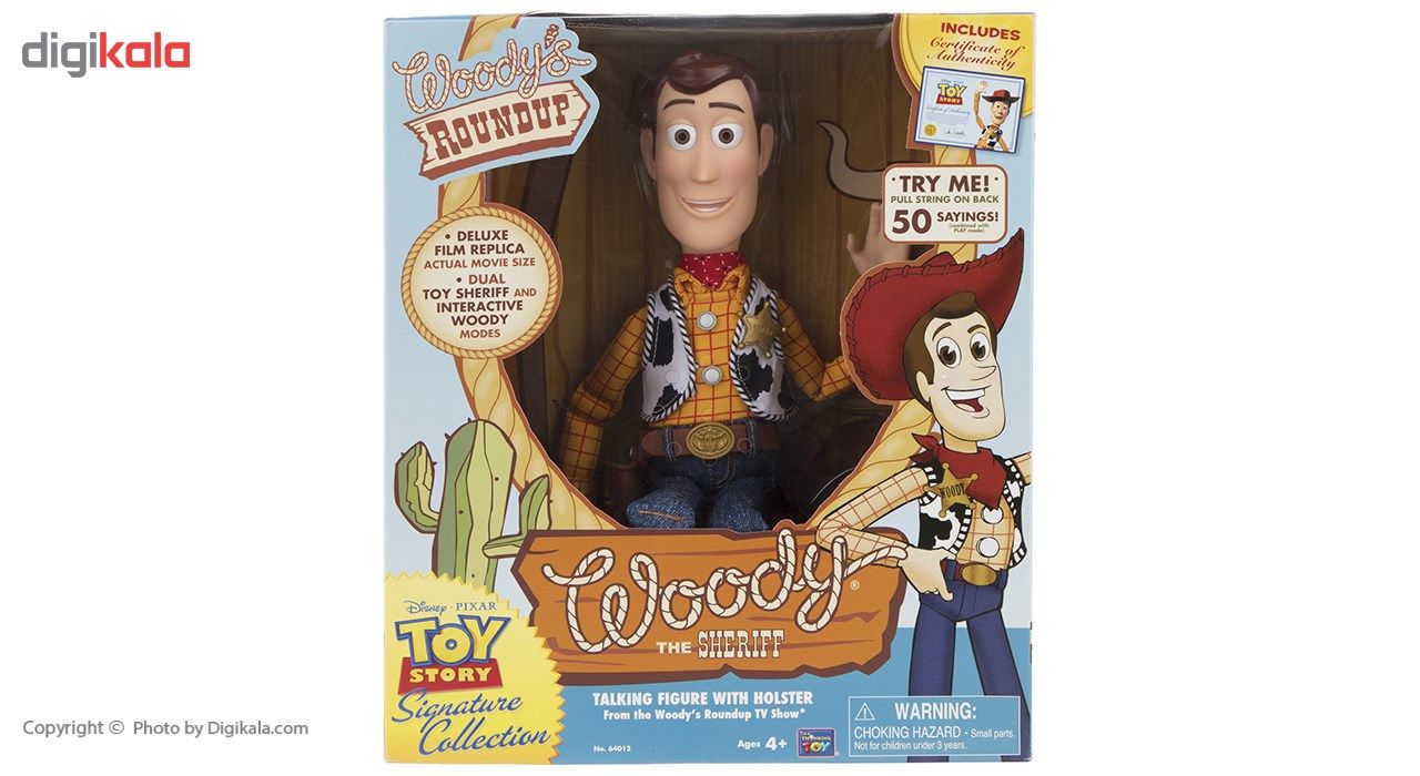 عروسک دیزنی مدل Woody ارتفاع 31 سانتی متر -  - 3