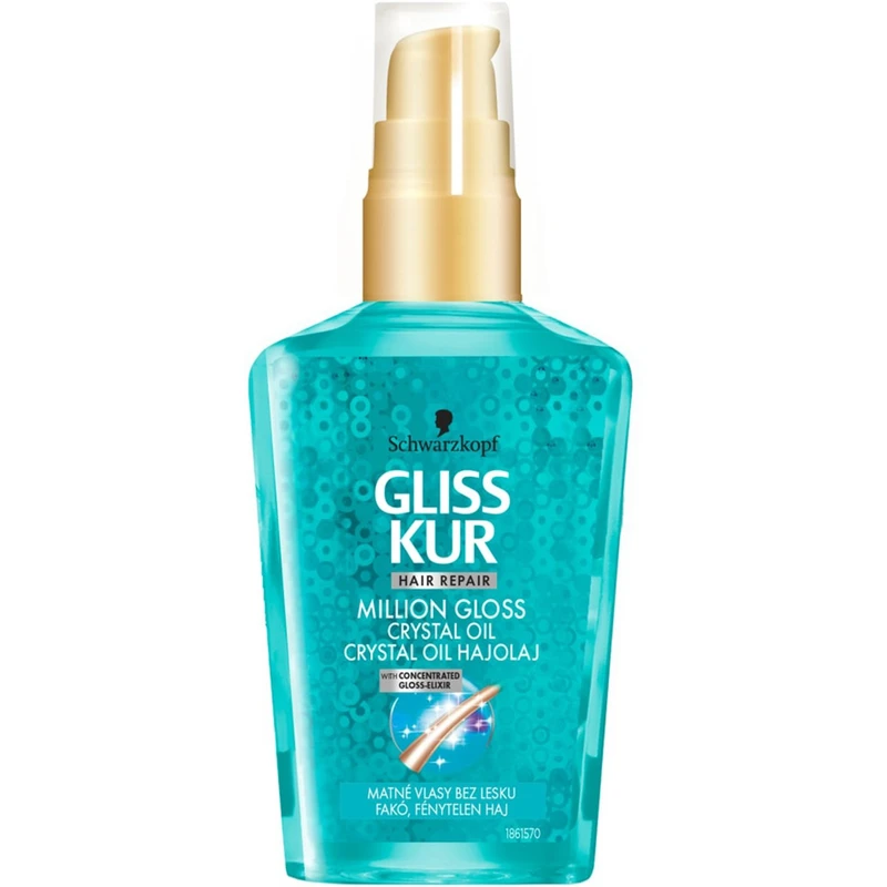 روغن کریستال ترمیم کننده مو گلیس سری Hair Repair مدل Million Gloss حجم 75 میلی لیتر