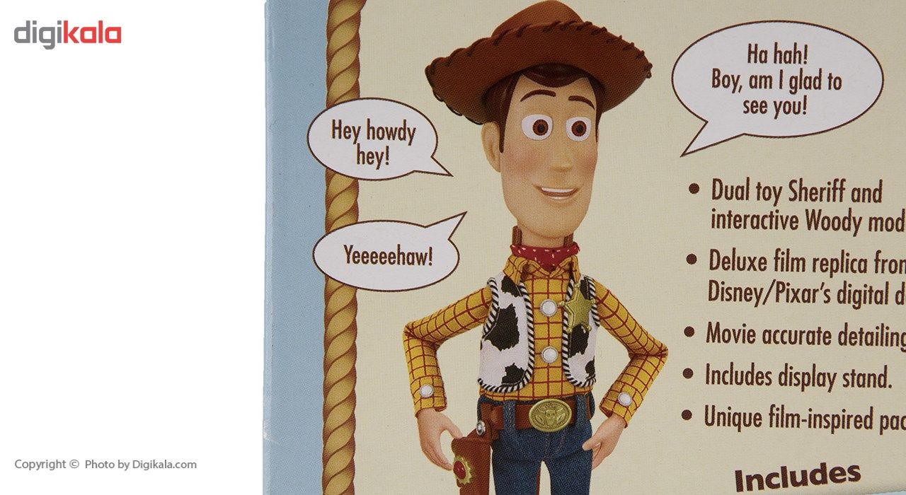 عروسک دیزنی مدل Woody ارتفاع 31 سانتی متر -  - 5