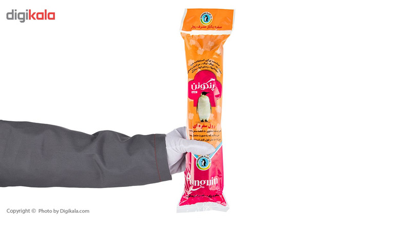 سفره یکبار مصرف پنگوئن مدل Rose رول 50 متری