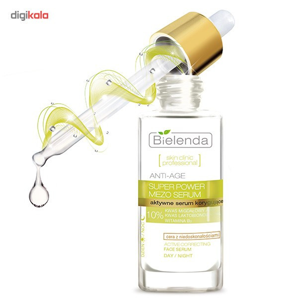 سرم ترمیم کننده روز و شب بی یلندا سری Super Power Mezo مدل Correcting Therapy حجم 30 میلی لیتر