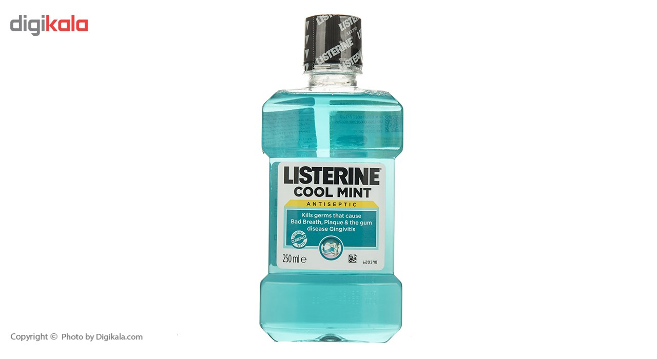 دهان شویه لیسترین مدل Cool Mint حجم 250 میلی لیتر