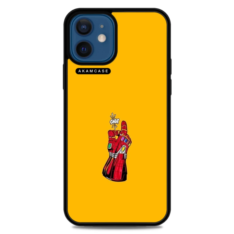 کاور آکام مدل AMC-WA12M-IRON MAN1 مناسب برای گوشی موبایل اپل iPhone 12 Mini