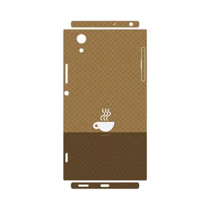 MAHOOT Minimal Cup of Coffee Icon-FullSkin Cover Sticker for Sony Xperia XA1