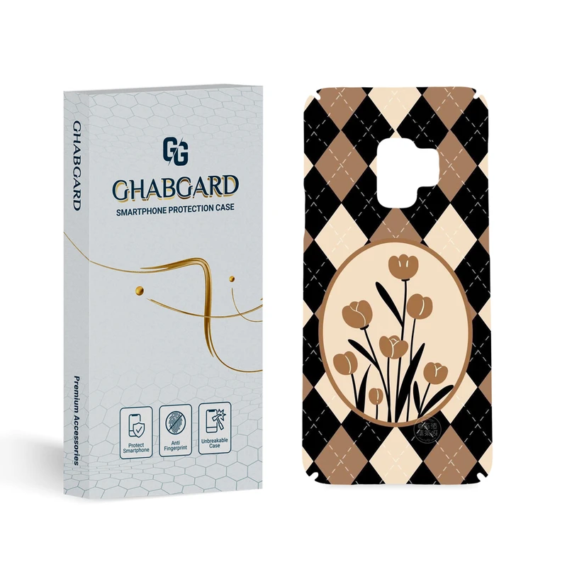 کاور قاب گارد مدل گل مناسب برای گوشی موبایل سامسونگ Galaxy S9